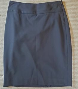 The Limited Navy High Waisted Pencil Skirt